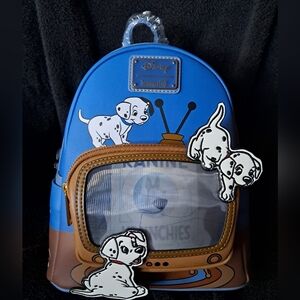 RARE GRAIL Kanine Krunchies 101 Dalmations Loungefly Mini Backpack